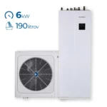 SET tepelné čerpadlo KAISAI Arctic 6 kW s integrovanou 190L nádobou na TUV